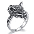 Bague Loup Démon (Acier)